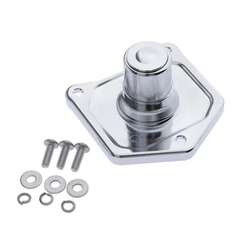 

Solenoid Push Button Stater Switch for Harley91-17 EVO TWIN CAM 17762 Silver