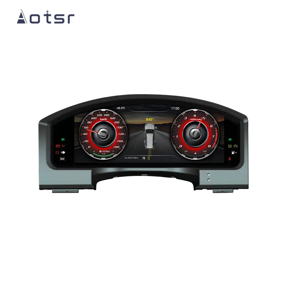 12," Android 7,1 автомобильный ЖК-экран приборной панели gps навигация для Toyota Land Cruiser 2012- мультимедийный плеер