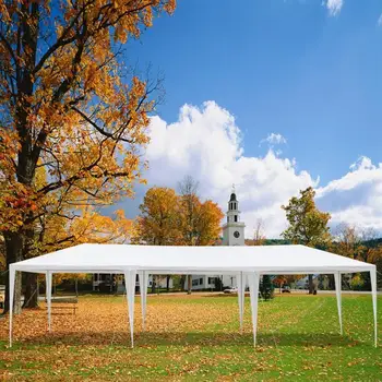 

Waterproof Garden Outdoor Sun Shelter Beach Tent Parking Shed Wedding Party Large Pavilion Canopy Outdoor Camping Tend