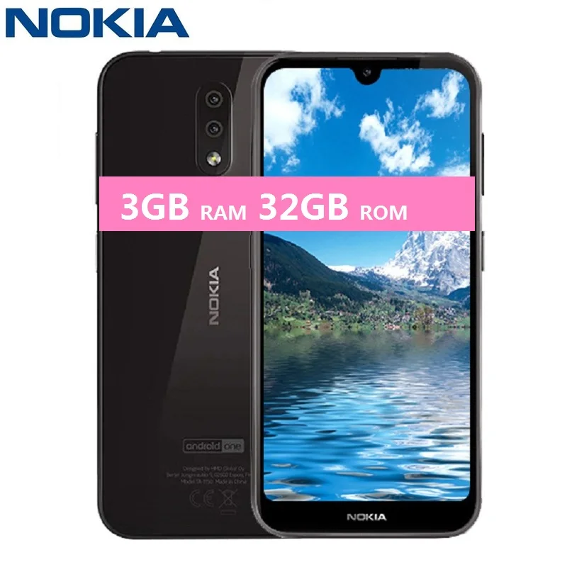 

Nokia 4.2 4G Smartphone 5.71 inch Android 9 Pie Snapdragon 439 Octa Core 3GB RAM 32GB ROM 13.0MP 3000mAh Mobile Cell Phone