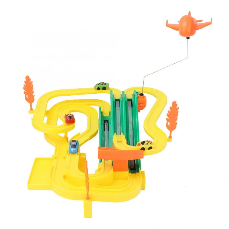 

Assemble RC Racing Car Track Toy Kids DIY Flexible Railway Road Educational Elevator Airplane Toys Kids Children Gift Toy