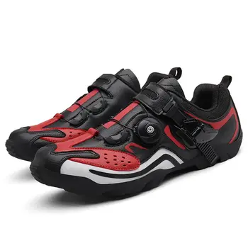 

Mountain bike shoes men 2020 new youth cycling shoes cycling sports shoes men's large size thickened non-slip breathable shoes
