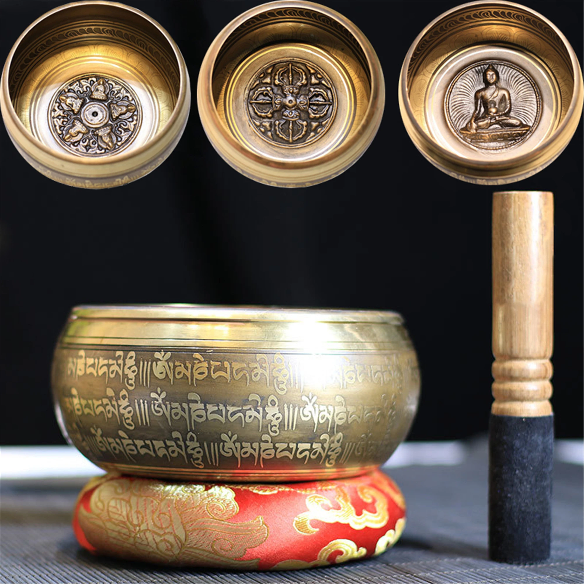 Tibetan Singing Bowl Set Of 7