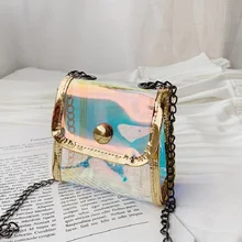 Искусственная кожа ПВХ Женский кошелек для монет Детский кошелек детский маленький мешочек Сумка для денег bolsa carteira feminina лазерный пакет для девочек