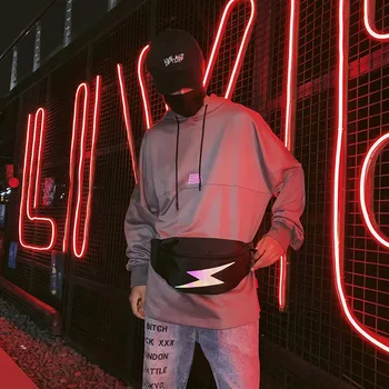 

waist bag sport running casual for women 2019 New Unisex Fashion Waterproof Pockets Chest Bag поясная сумка сумка на пояс