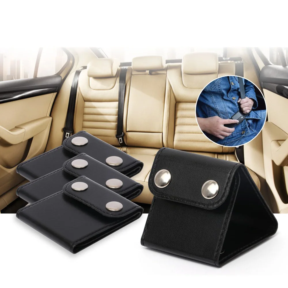 Автомобильный регулятор ремня безопасности GM зажимы на плечо Черные Аксессуары Комплект деталей 2 шт