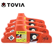 TOVIA Рубанок Кромочный ручной Для обрезания краев гипсокартонной плиты под углом 22,5 и 45 градусов