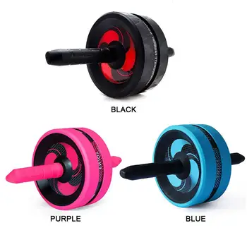

Durable Four Rounds Black Green Outdoors Motion Abdominal Wheel Muscle Belly Roller Dance Sucker Sit-Ups Assistant Device Home