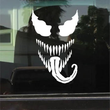 

VENOM SPIDERMAN VINYL STICKER Marvel stickers car window body decal sticker 17.5x11.25cm