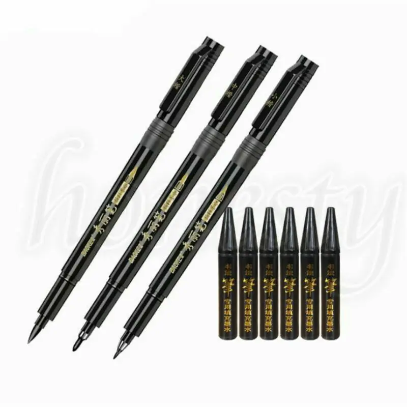 1 шт., ручка для рисования китайской и японской каллиграфии