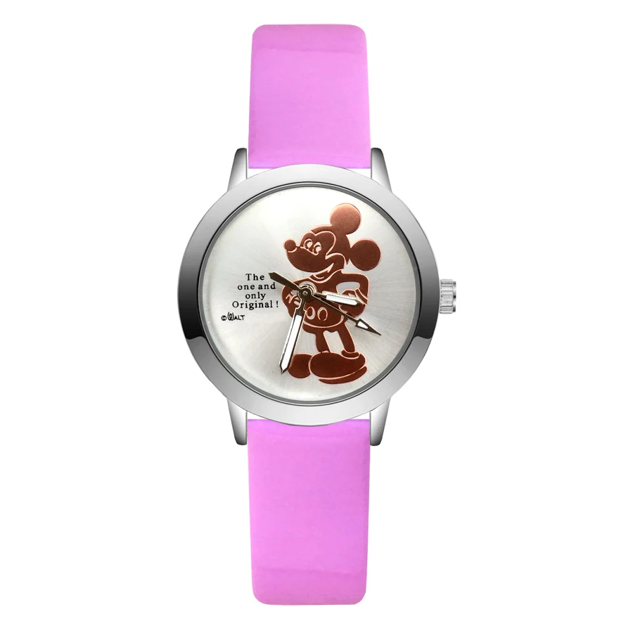 Бренд «Минни Маус» Для женщин часы Творческий 3D мультфильм серебристые женские кварцевые часы наручные часы полностью из стали часы женские часы relogio feminino - Цвет: 11