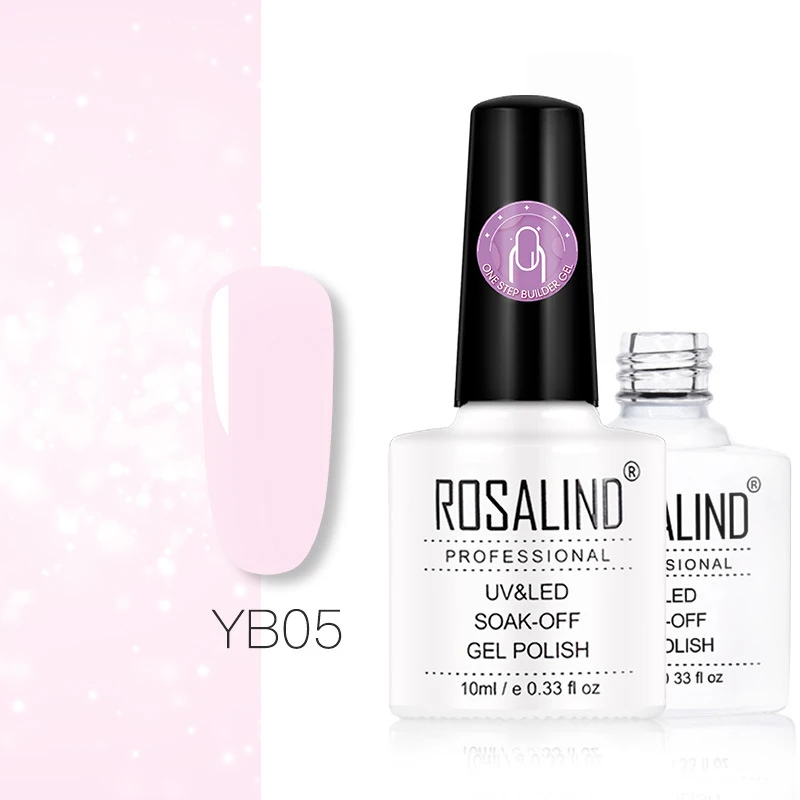 Rosalind гвоздь один шаг Удлинительный клей Быстрое расширение жидкий длительный съемный лак для ногтей резиновый лак для ногтей, предназначенный для магазина TSLM1 - Цвет: YB05