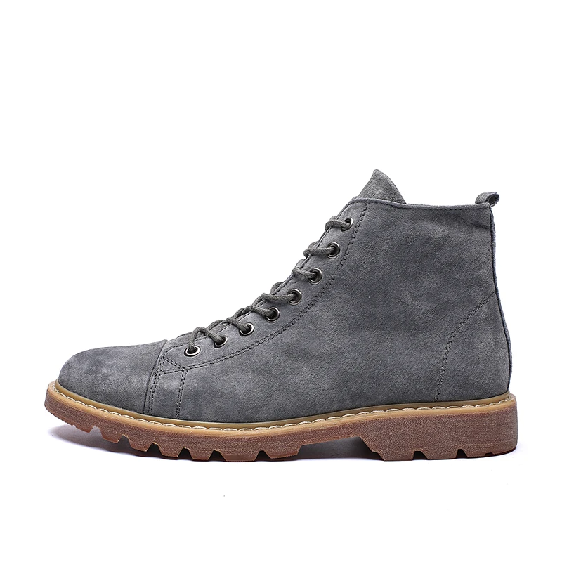 Vkergb/Новинка; Ботинки martin; ботильоны; Мужская Рабочая обувь; сезон весна-осень; повседневная мужская обувь больших размеров; мужские ботинки; ботильоны