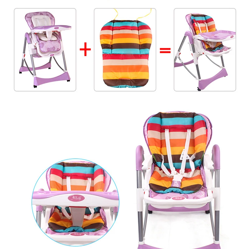 MissAbigale Star Baby Stroller Seat Cushion Pushchair Pram Car Soft Mattresses Baby Carriages Seat Cotton Pad Stroller Mat