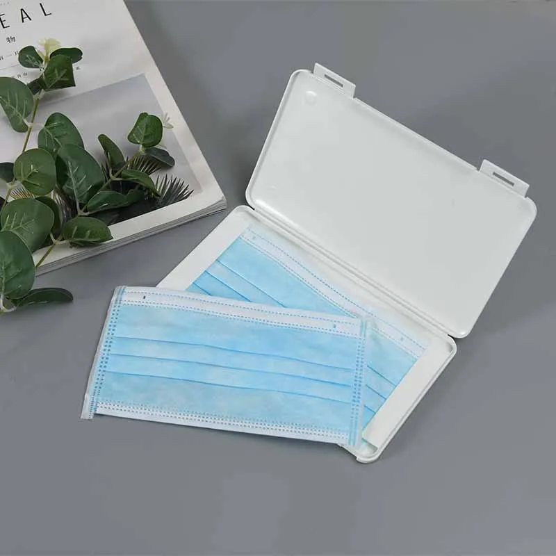 

Box Storage Holder Organizer Portable Wipe Tissue Container Anti-pollution Pill Box Splitters