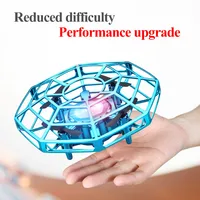 Mini Drone UFO Toys Infrared Sensing Control Hand Flying Aircraft Quadcopter Infraed RC Helicopter  Kid Toy 1