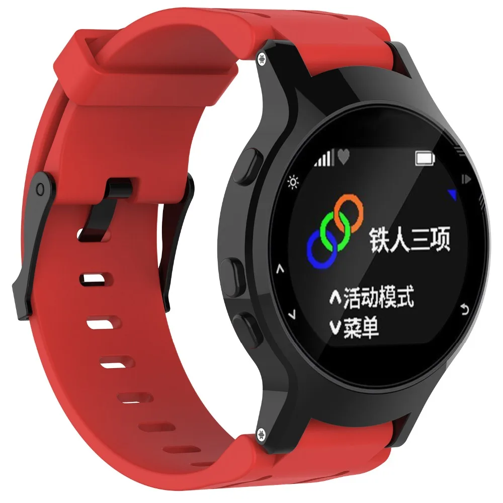 Сменный силиконовый ремешок для наручных часов+ чехол для Garmin Forerunner 225 браслет 26 мм спортивный ремешок для наручных часов с инструментом