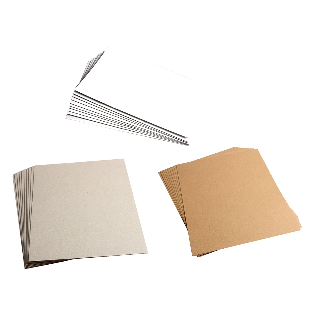 A4 Kraft Blank Matte Paper Cardstock Papers Cardboard For Craft Cardmaking