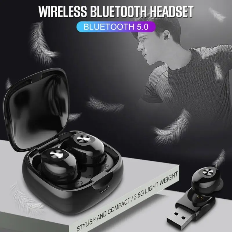 XG12 TWS Bluetooth 5,0 TWS гарнитура Беспроводные водонепроницаемые мини-наушники-вкладыши стерео спортивные наушники беспроводные для IOS/Android