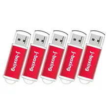 

Bulk 5PCS 16GB USB Flash Drives Rectangle Flash Pen Drive 16 gb Memory Flash Stick USB Drives Zip Drive for Computer Embroidery