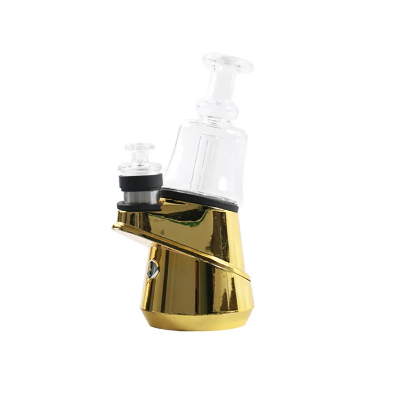 Gold Лучший vape ручка испаритель SOC пиковая Enail vape комплект 2600 мАч батарея концентрат воска разбиватель Dab Rig комплект испаритель - Цвет: Gold