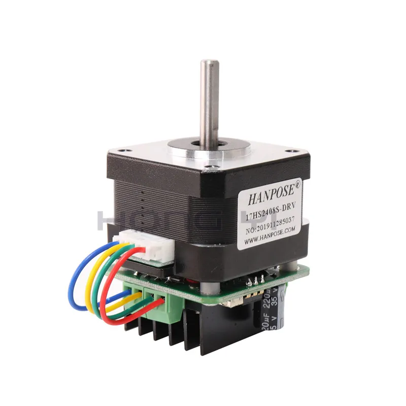 스텝퍼 모터 드라이버 모듈, 통합 드라이버 본체 길이 34mm, 42 스텝퍼 모터, 17hs2408S, 3401S, 4401S