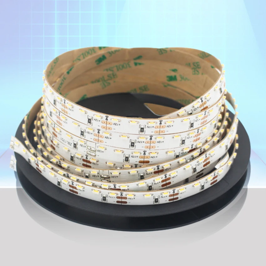 2 м 5 мм Ширина Светодиодные ленты SMD335 DC12V 600 светодиоды гибкая лента узкие PCB