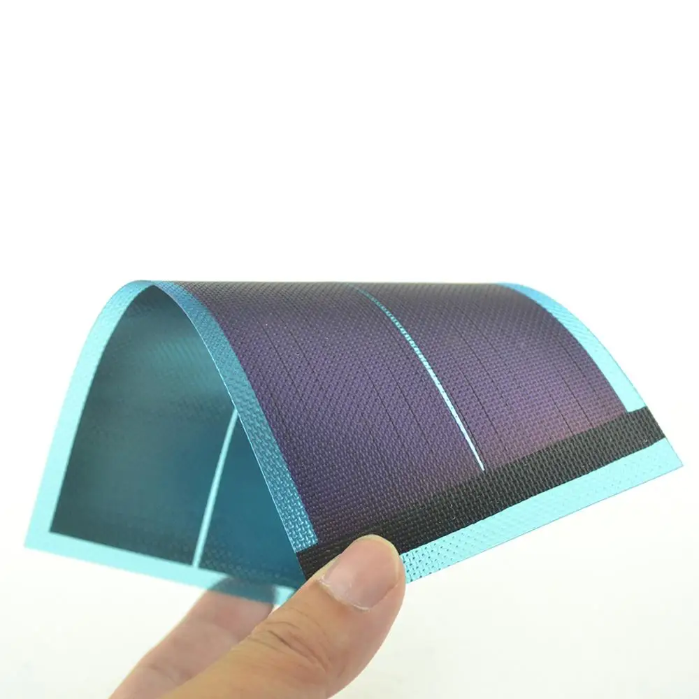 flexible amorphous thin film solar panel rechargeable battery for moble flex thin solar power system battery for home loT solar panel battery
