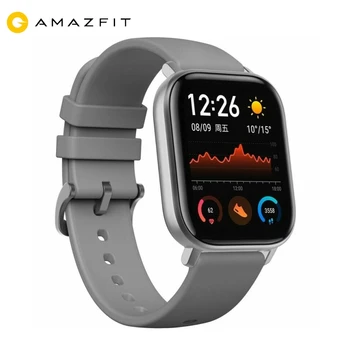 

HUAMI Grau Amazfit GTS Global Version Sport Smart Watch Heath Tracker Music Control Like Waterproof Swimming Smartwatch