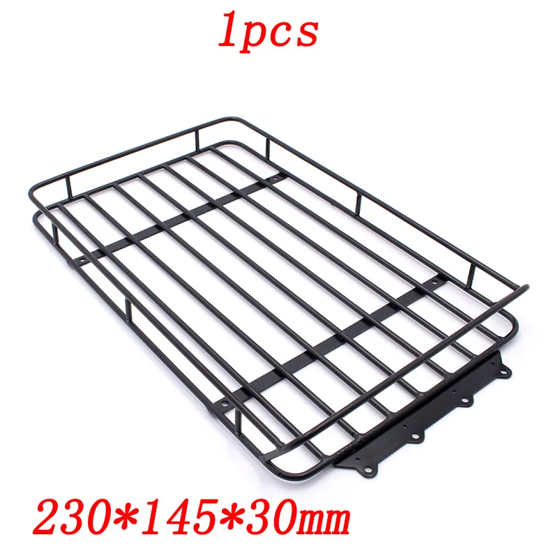 

1pcs Metal Luggage Rack 230*145*30mm for RC Model Crawler Cars Roof Rack Bracket Roof Rail Luggage Carrier Holder