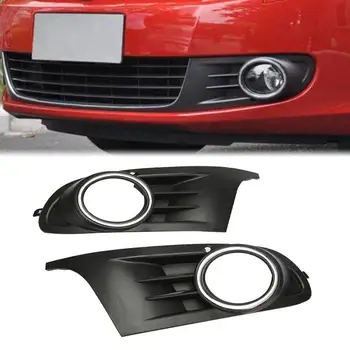 

Car Fog Lamp Cover For Volkswagen/VW Jetta Golf 6 MK6 TDI/TSI 2010 2011 2012 Front Bumper Grille Fog Lamp Light Trim Cover Vent