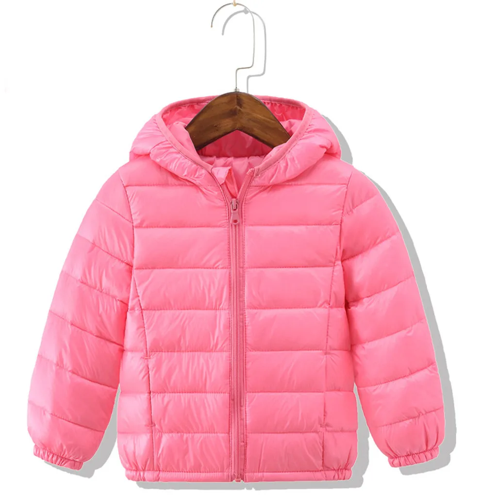 Теплые куртки для девочек на осень и зиму, куртки для мальчиков, куртки для маленьких девочек, детская верхняя одежда с капюшоном, Kurtka Dziewczynka