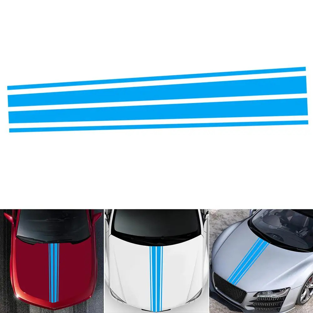 

Car-Styling Decal Sticker Auto Motorcycle SUV Hood Engine Cover Vinyl DIY Decor Stripe for BMW Car Stickers and Decals Dropship