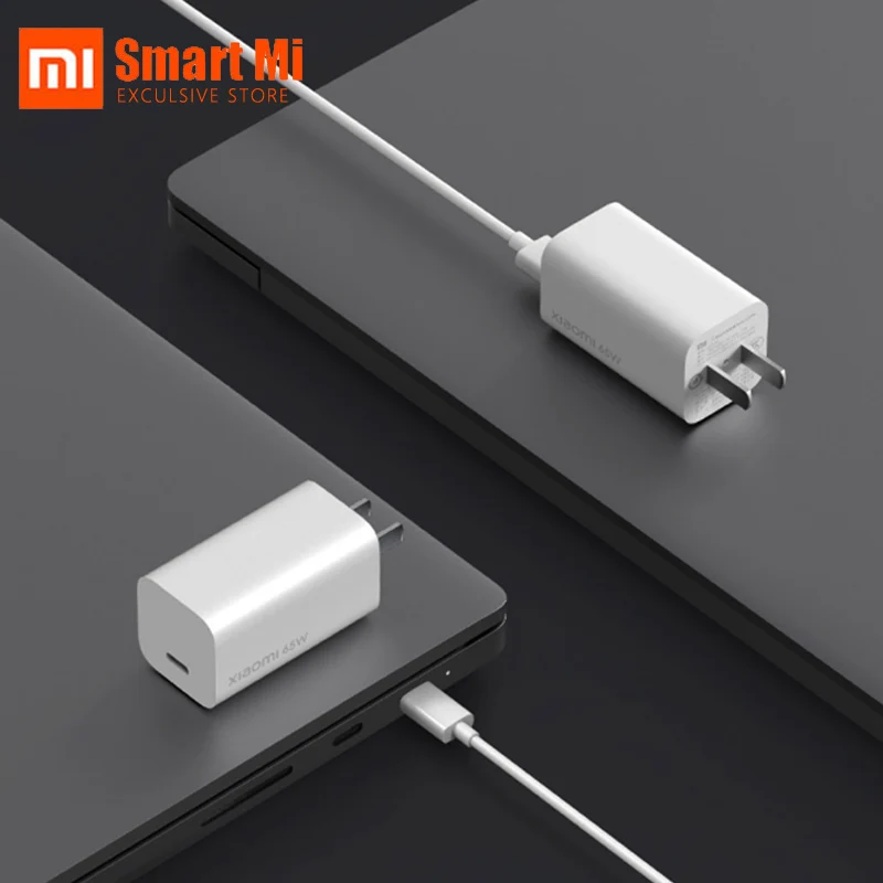 2021 100% оригинальное быстрое зарядное устройство Xiaomi GaN 65 Вт Тип с умный выход