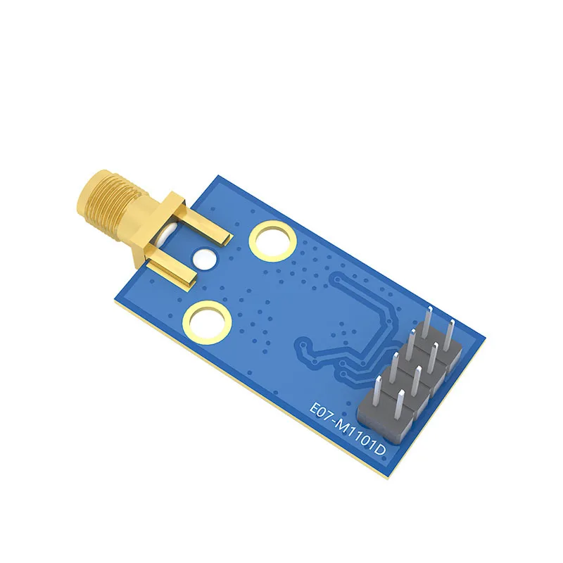 E07-M1101D-SMA CC1101 433 МГц 100 мВт SMA антенна SPI uhf беспроводной приемопередатчик Dip 433 МГц передатчик и приемник РЧ модуль