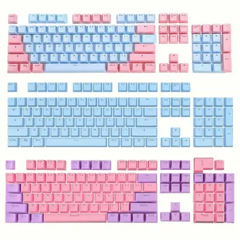 

104Pcs Dual Colors Backlight Keycaps Replacement Kit for Mechanical Keyboard