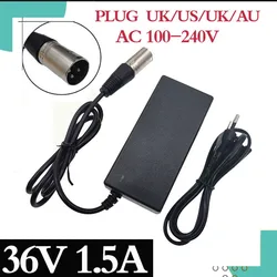 High - Efficiency 36V Lead - Acid Battery Charger with 3 - Pin XLR Connector - UK