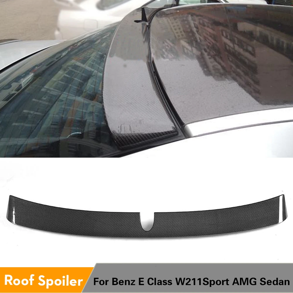 Carbon Fiber Mercedes Benz W211 Sedan A Type Boot Trunk Spoiler E320