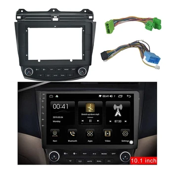 

10.1 Inch Car Radio Fascia Panel Dash Car DVD Frame with Wire Harness for HONDA Accord 7Th 2003-2007