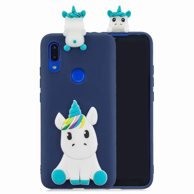 C Style 3D мультяшный чехол для телефона huawei P30 Lite Pro Y7 Y9 P20 Lite Мягкий силиконовый чехол из ТПУ - Цвет: C Style