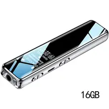 Шумоподавление Диктофон большой емкости литиевая батарея MP3 2880 минут OLED экран не поддерживается плеер