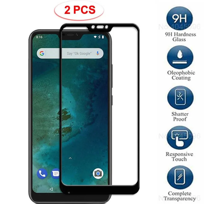 2PCS Tempered Glass For Xiaomi Mi A2 lite A3 Protective Xaomi xiomi Xiaome A3Lite A 2 A2lite light Screen Protector | Мобильные