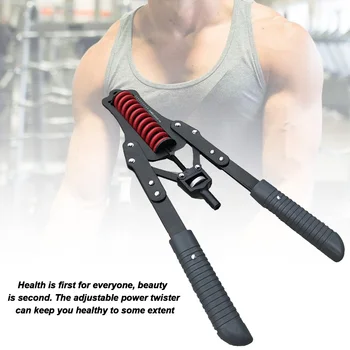 

Power Twister Adjustable Power Twister Arm Forearm Exerciser Chest Expander Arm Chest Muscle Training For Man Household Use