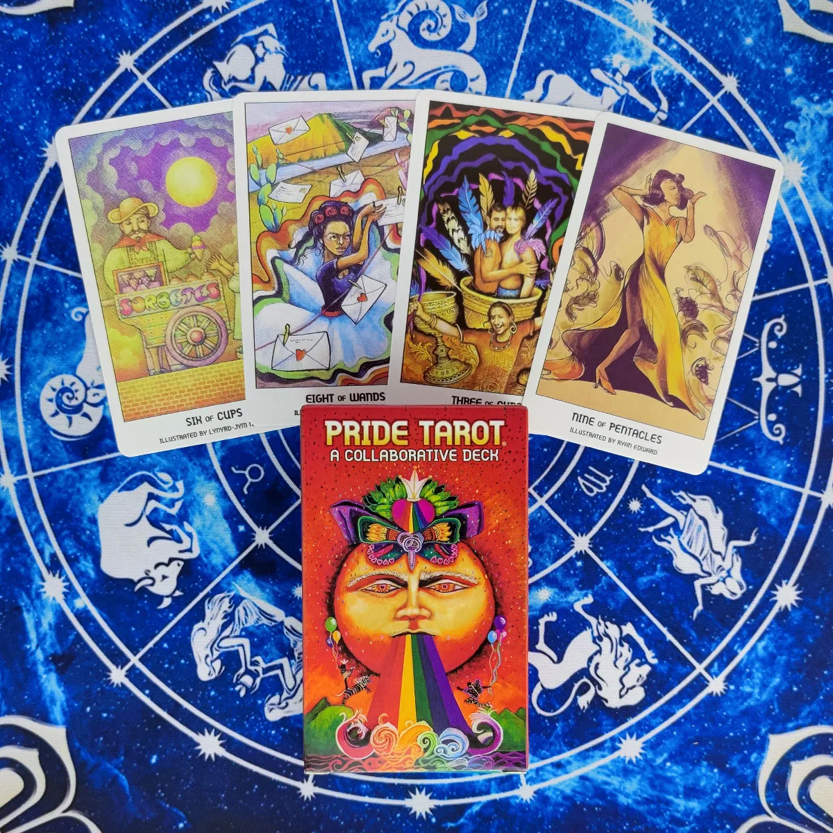 Новые карты Pride Tarot и палуба для гадания в формате PDF развлекательных вечеринок