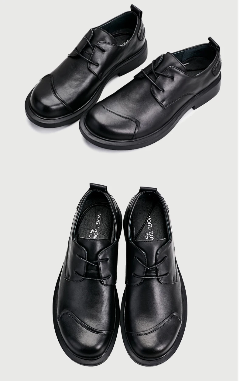 Высококачественная Мужская обувь из натуральной кожи повседневная мужская обувь на шнуровке Мужские модельные туфли мужские туфли на