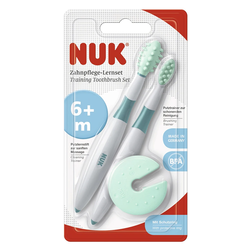 Ершик для бутылочек NUK 2 в 1, голубой