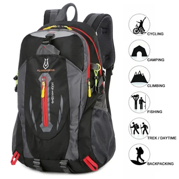 40L Large Sport Cycling Backpack Outdoor EDC Tactical Backpack Softback Waterproof Bug Hiking Camping Hunting Bags for Men Women