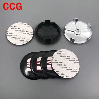 

4pcs 65mm 68mm Car Logo Wheel Center Cap rim Badge refit dust-proof covers Creative decoration emblem sticker XYT styling
