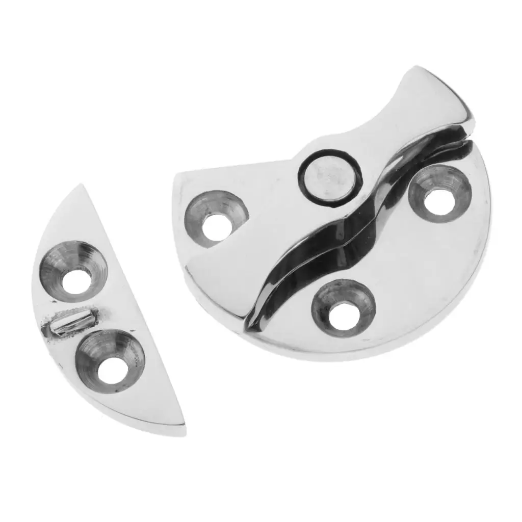 

Universal Marine Stainless Steel Twist Lock Door Catch Latch Easy to Install