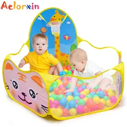 Parc Portable et pliable pour bébé, pour l'extérieur et l'intérieur, pour jouer à la piscine en toute sécurité 